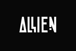 Allien: A Modern Sans Serif Display Font for Editorial Design