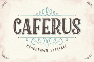 Caferus Display Font for Warm, Retro-Inspired Web Design