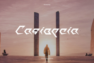 Casiopeia: A Modern Font for Bold Branding and Design Impact