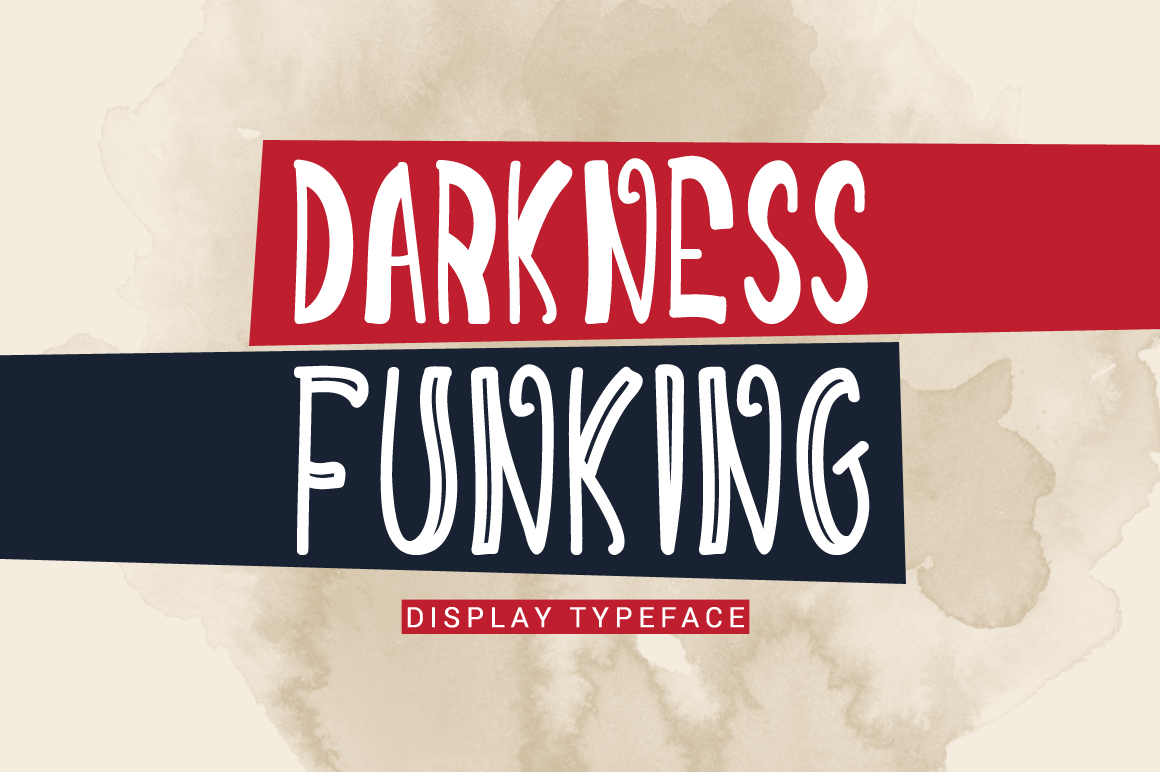 Darkness Funking: A Font for Creative Branding and Design Flexibility