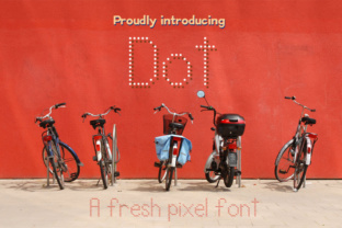 Dot: A Fresh Tiny Pixel Font for Creative Campaigns