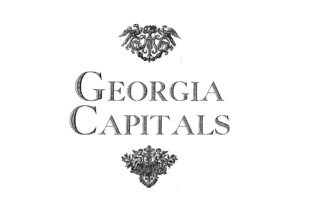 Georgia Capitals: A Distressed Display Font for Elegant Digital Branding