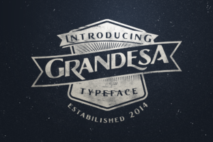 Grandesa: A Handcrafted Serif Font for Elegant Display Typography
