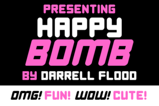 Happy Bomb: A Font That Brings Playfulness and Professionalism to Your Brand