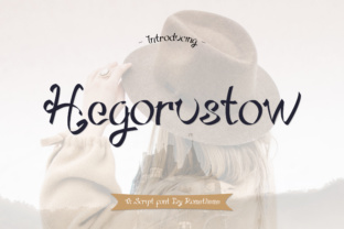 Hegorustow: A Timeless Handwritten Font for Creative Crafters
