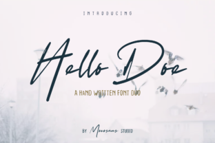 Hello Doe Font: A Laissez-Faire Script for Handmade Charm