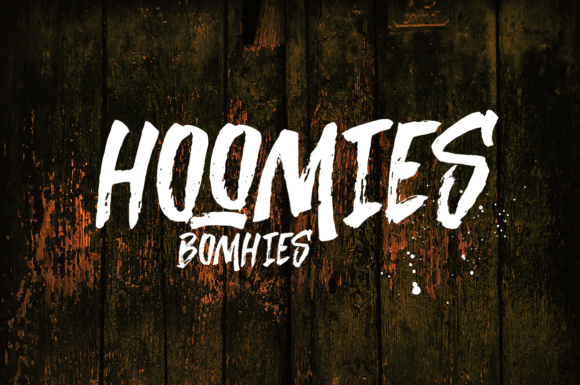 Hoomies Bomhies Display Font for Warm, Handcrafted Branding