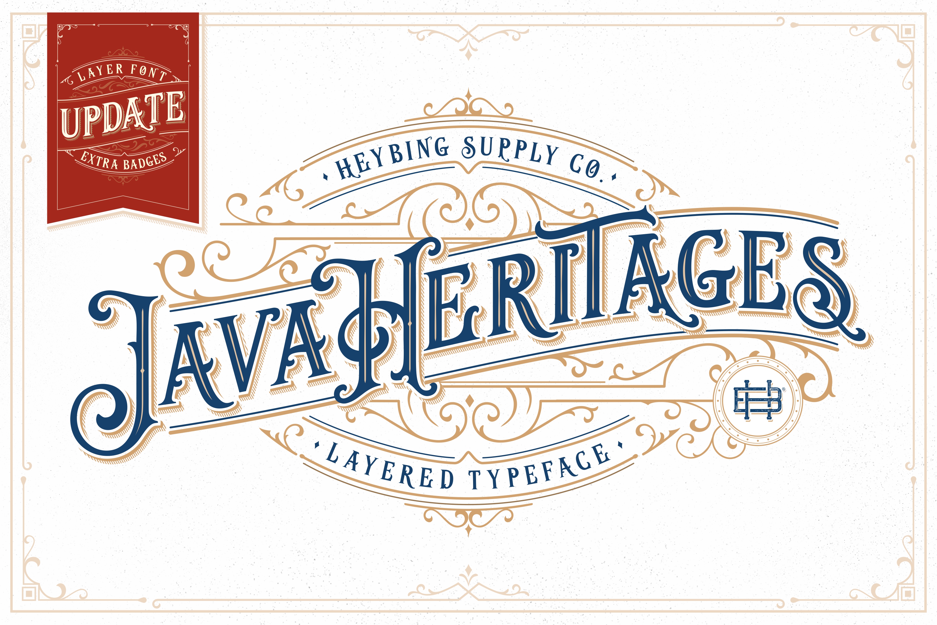 Java Heritages: A Timeless Display Font for Crafters and Designers