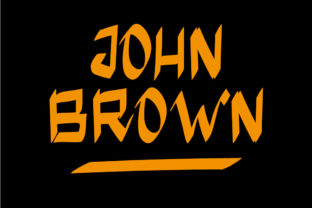 John Brown: A Fun, Hand Drawn Font for Branding That Speaks to Your Audience
