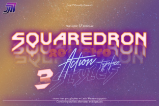 JVNE Squaredron V2 for Tech Branding and Futuristic Design