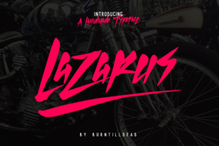 Lazarus: A Timeless Display Font for Editorial Design