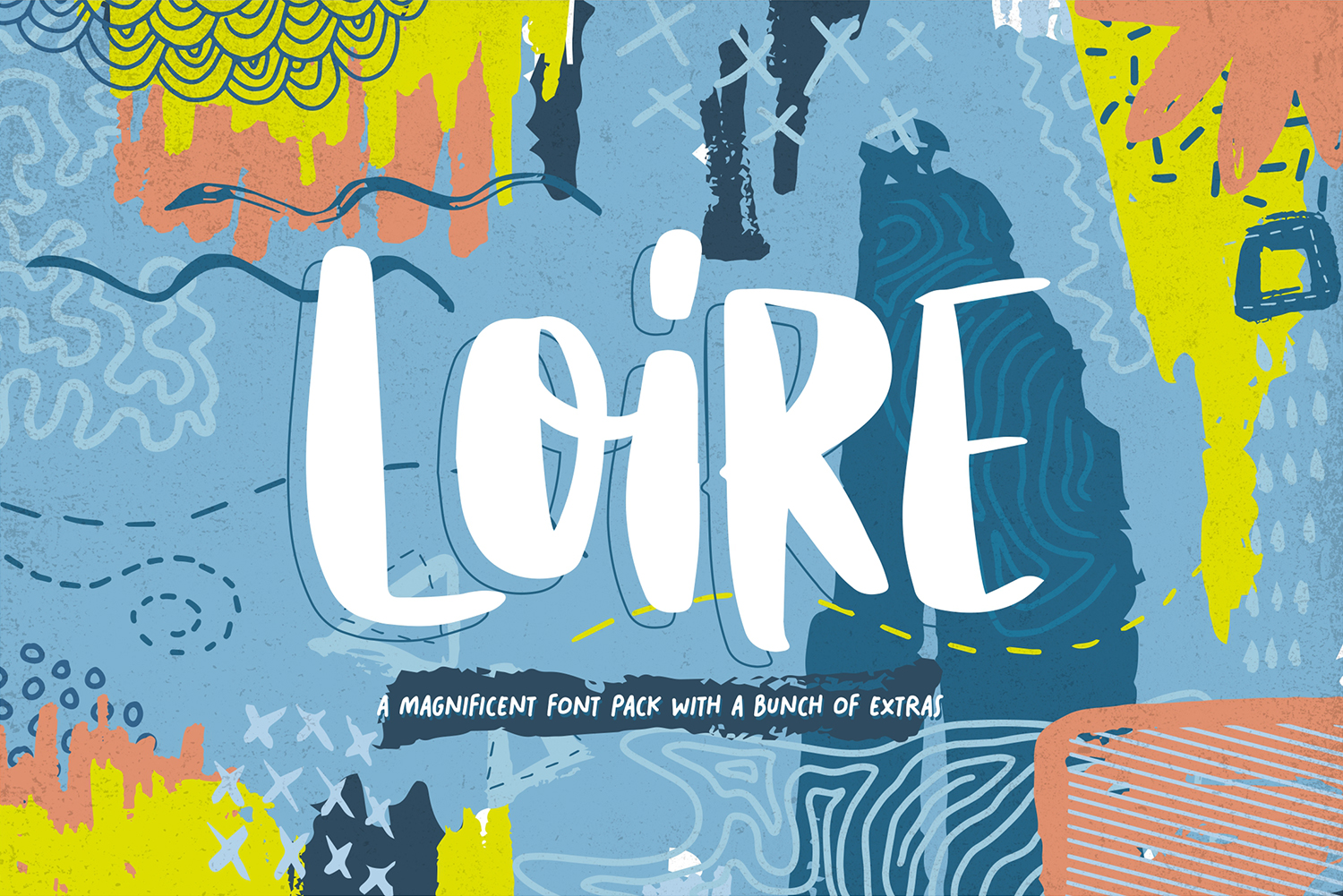 Loire: A Bold Display Font for Creative Handmade Products