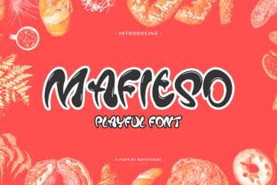 Mafieso: The Playful Display Font for Branding and Marketing