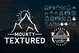 Mounty Textured: A Display Font for Editorial Grace and Visual Depth