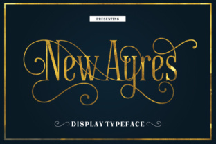 New Ayres: A Timeless Display Font for Modern Branding