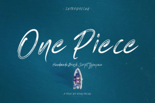 One Piece Font for Bold, Summer-Ready Branding