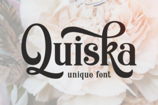 Quiska: A Sophisticated Serif Font for Editorial Design