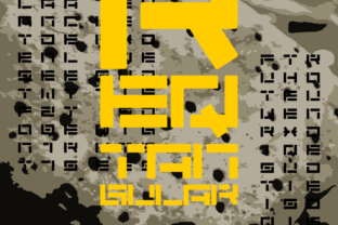 Reqtangular: A Sci-Fi Inspired Display Font for Editorial Design