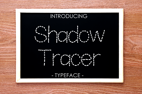 Shadow Tracer: A Dashed Font for Thoughtful Editorial Design