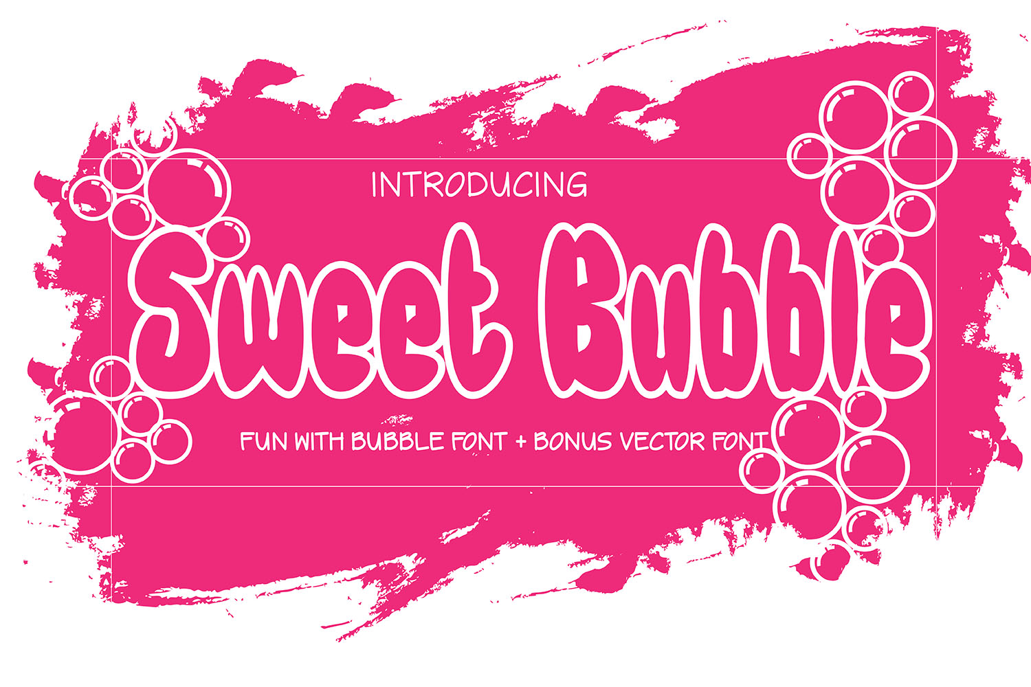 Sweet Bubble: The Playful Font for Memorable Branding and Digital Campaigns