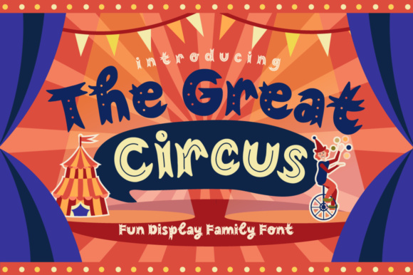The Great Circus Display Font for Branding That Stands Out