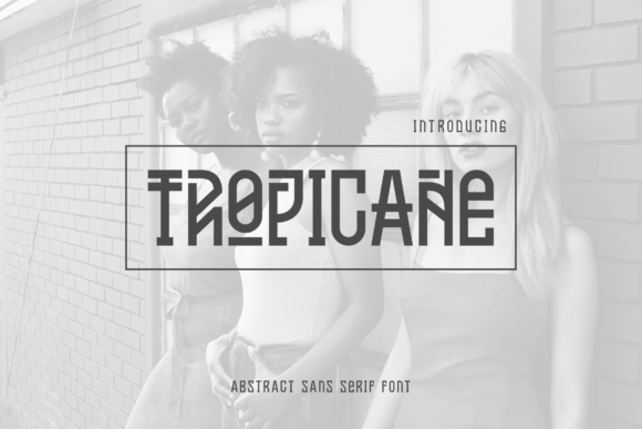 Tropicane Display Font for Bold Headlines and Campaign Visuals